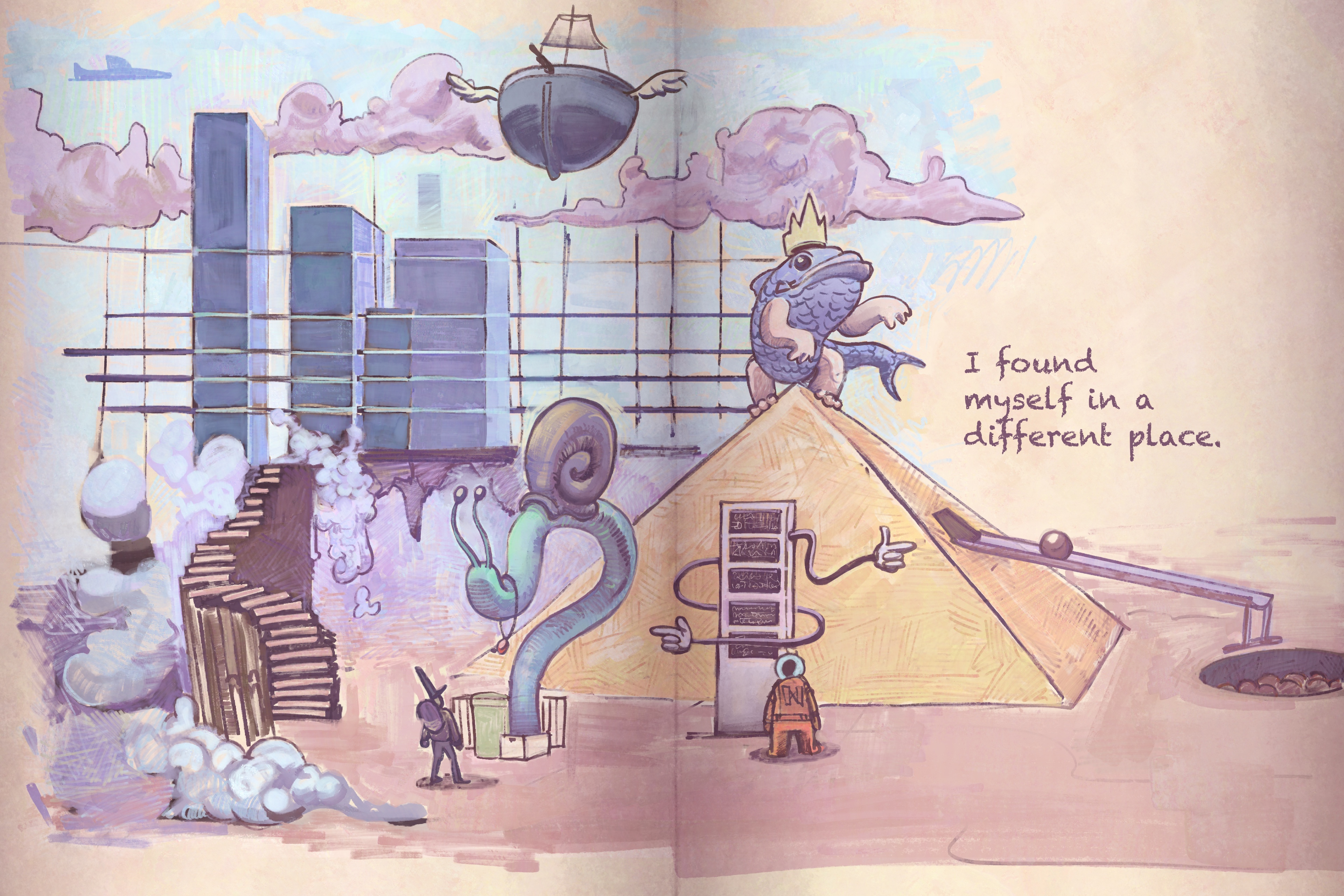 image of light and dark grey swirls.